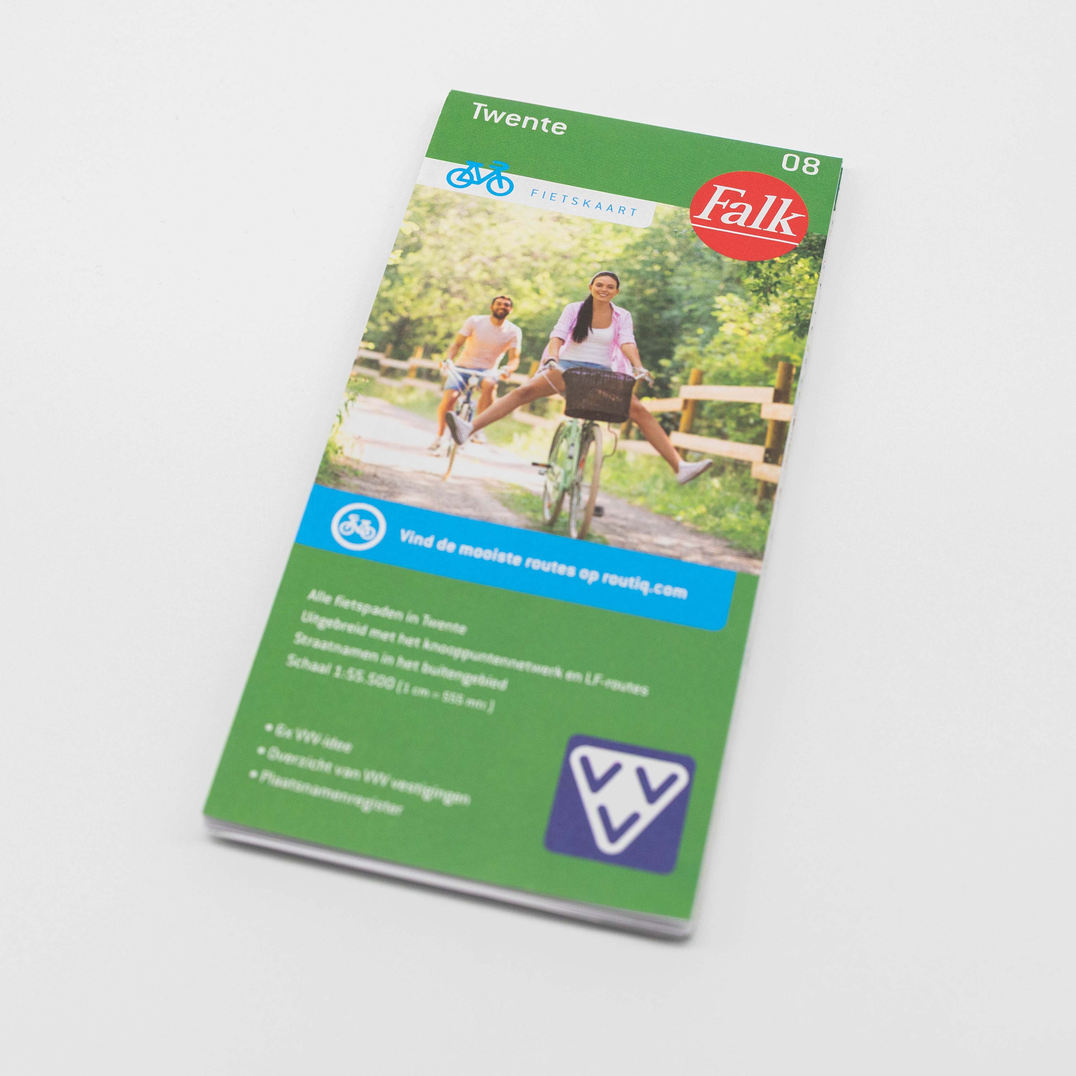 Radwanderkarte: Twente 08, Falk