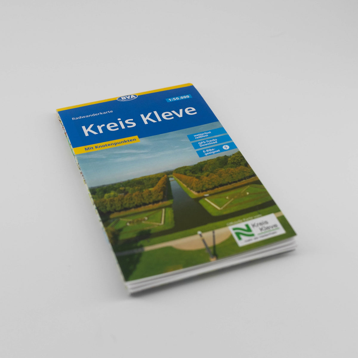 Radwanderkarte: Kreis Kleve BVA