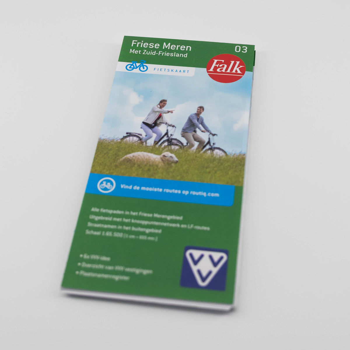 Radwanderkarte: Friese Meren 03, Falk