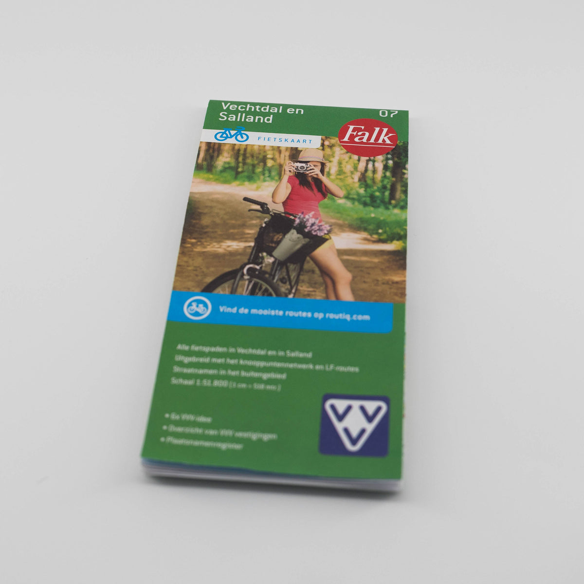 Radwanderkarte: Vechtdal en Salland 07, Falk