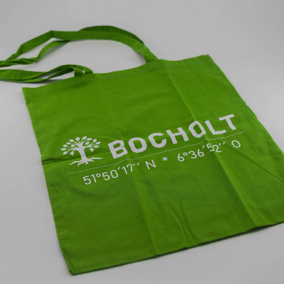 Baumwolltasche mit Bocholt-Koordinaten