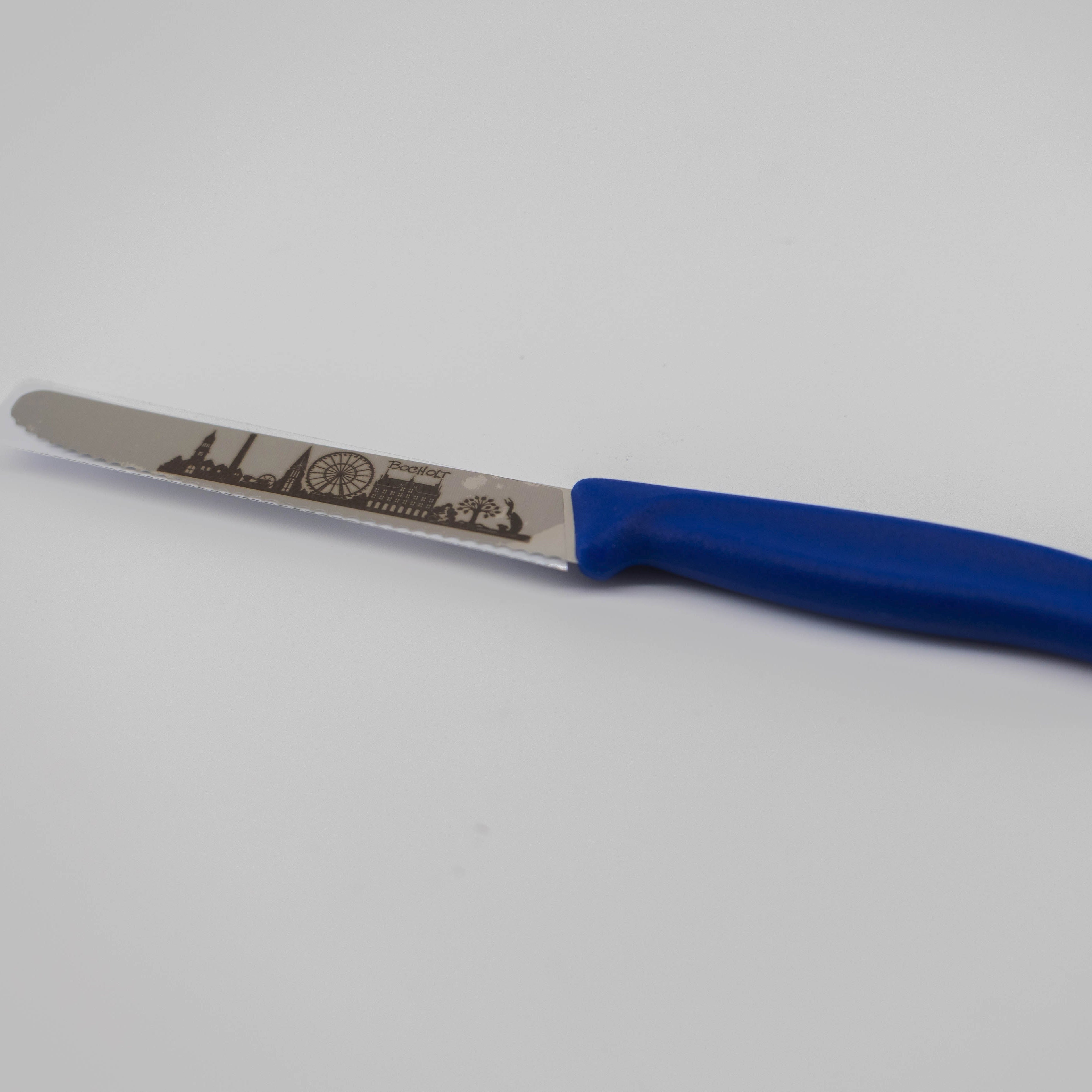 Frühstücksmesser mit Bocholter Skyline
