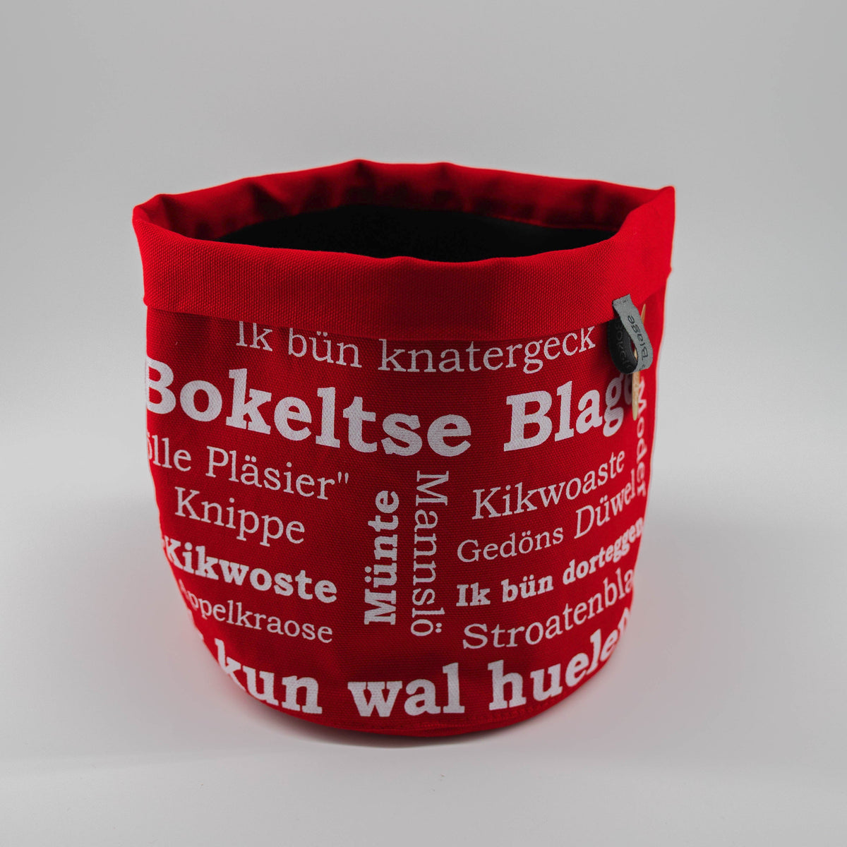 Utensilo/Stoffkörbchen "Bokeltse Blage"